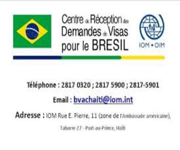 Le processus de demande de visa pour le Brésil via l’Organisation Internationale pour les Migrations (OIM)